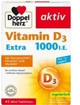 DOPPELHERZ Vitamin D3 1000 I.E. EXTRA Tabletten 45 St