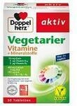 DOPPELHERZ Vegetarier Vitamine+Mineralstoffe aktiv 30 St