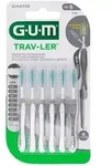GUM TRAV-LER 2,0mm Kerze grau Interdental+6Kappen 6 St