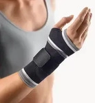 BORT ManuBasic Bandage rechts M schwarz 1 St