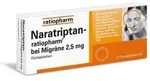 NARATRIPTAN-ratiopharm bei Migr&auml;ne Filmtabletten 2 St