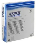 AQUACEL Extra 10x10 cm Verband 10 St