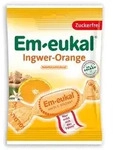 EM-EUKAL Bonbons Ingwer Orange zuckerfrei 75 g