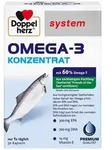 DOPPELHERZ Omega-3 Konzentrat system Kapseln 30 St