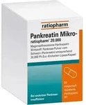 PANKREATIN Mikro-ratio.20.000 magensaftr.Hartkaps. 50 St