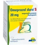 OMEPRAZOL dura S 20 mg magensaftresist.Hartkapseln 14 St