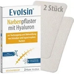 EVOLSIN Narbenpflaster mit Hyaluron 10x20 cm 2 St
