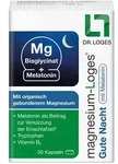MAGNESIUM-LOGES Gute Nacht mit Melatonin Kapseln 30 St