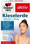 DOPPELHERZ Kieselerde+Biotin+Zink Kapseln 40 St