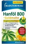 KLOSTERFRAU Hanf&ouml;l 800 mg+Goldmohn Weichkapseln 30 St