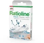 RATIOLINE aqua Pflaster 3,8x3,8 cm steril 10 St