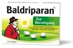 BALDRIPARAN zur Beruhigung &uuml;berzogene Tabletten 30 St