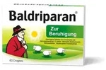 BALDRIPARAN zur Beruhigung &uuml;berzogene Tabletten 60 St