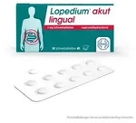LOPEDIUM akut lingual 2 mg Schmelztabletten 10 St