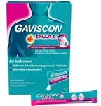 GAVISCON DUAL Waldfrucht 500mg/213mg/325mg SUE 12X10 ml