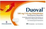 DUOVAL 500 mg/150 mg Filmtabletten 20 St