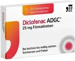 DICLOFENAC ADGC 25 mg Filmtabletten 20 St