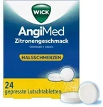 WICK AngiMed Zitronengeschmack 5 mg/1 mg Lut.-Tab. 24 St