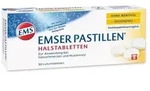 EMSER Pastillen ohne Menthol zuckerfrei mit Vanillegeschmack 30 St