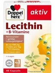 DOPPELHERZ Lecithin + B-Vitamine Kapseln 40 St