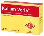 KALIUM VERLA Granulat Btl. 20 St