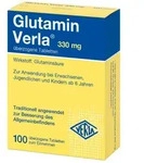 GLUTAMIN VERLA &uuml;berzogene Tabletten 100 St