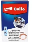 BOLFO Flohschutzband braun f.kleine Hunde/Katzen 1 St