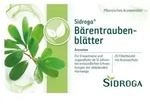SIDROGA B&auml;rentraubenbl&auml;ttertee Filterbeutel 20X2.0 g
