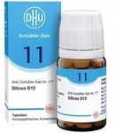 DHU Sch&uuml;&szlig;ler-Salz Nr. 11 Silicea D12 Tabletten 80 St