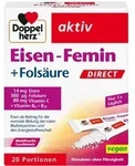 DOPPELHERZ Eisen-Femin DIRECT Pellets 20 St