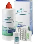 LENSCARE OptiSept Kombip.350 ml+45 Tabl.+1 Beh. 1 P