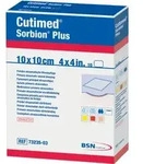 CUTIMED Sorbion Plus Wundauflage 10x10 cm 10 St