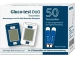 GLUCO TEST DUO Teststreifen 50 St