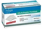 ALKOHOLTUPFER Premium 3x3 cm 100 St