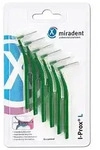 MIRADENT Interdentalb&uuml;rste I-Prox L 0,7 mm gr&uuml;n 6 St