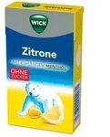 WICK Zitrone & nat.Menthol Bonb.o.Zucker Clickbox 46 g