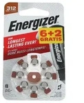ENERGIZER H&ouml;rger&auml;tebatterie 312 8 St