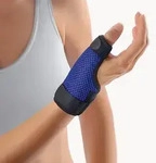 BORT Soft Daumenschiene lang S blau 1 St