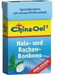 CHINA &Ouml;L Hals- u.Hustenbonbons o.Zucker 40 g