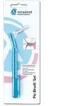 MIRADENT Interd.Pic-Brush Set 1Halt+1B&uuml;.tran.blau 1 St