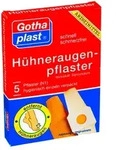 GOTHAPLAST Cornmed H&uuml;hneraugenpflaster 2x6 cm 5 St
