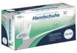 HANDSCHUHE Einmal Latex puderfrei M 100 St