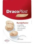 DRACOPLAST Soft Pflaster 2,2 cm rund hautf. 20 St