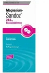 MAGNESIUM SANDOZ 243 mg Brausetabletten 40 St