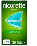 nicorette&reg; Kaugummi freshmint, 2 mg Nikotin 30 St