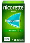 nicorette&reg; Kaugummi freshmint, 2 mg Nikotin 105 St