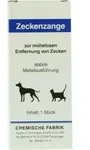 ZECKENZANGE aus Metall 1 St