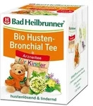 BAD HEILBRUNNER Bio Husten-Bronchial Tee f.Kdr.FB 8X1.5 g