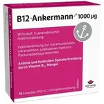 B12 ANKERMANN 1000 &mu;g Injektionsl&ouml;sung Amp. 10X1 ml