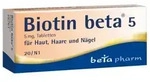 BIOTIN BETA 5 Tabletten 20 St